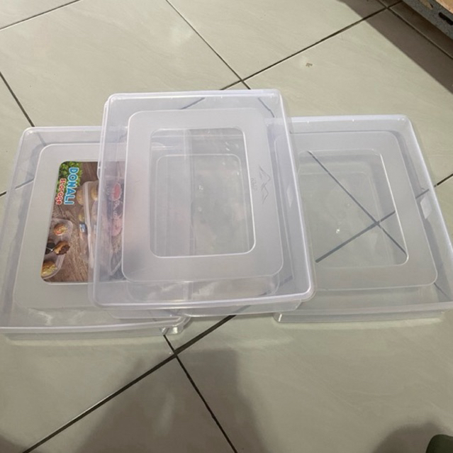 BOX DONAT PLASTIK KMP MUTIARA