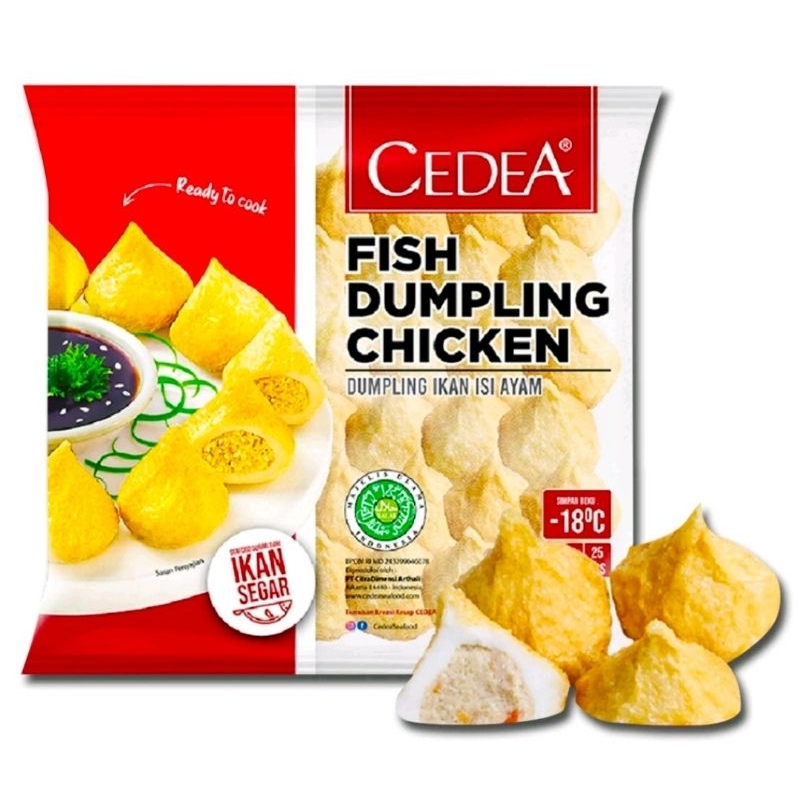 

Cedea fish dumpling ayam 500gr