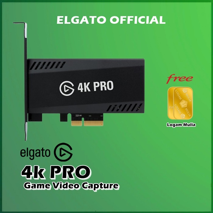 Elgato 4K PRO Video Game Capture PCIe Card