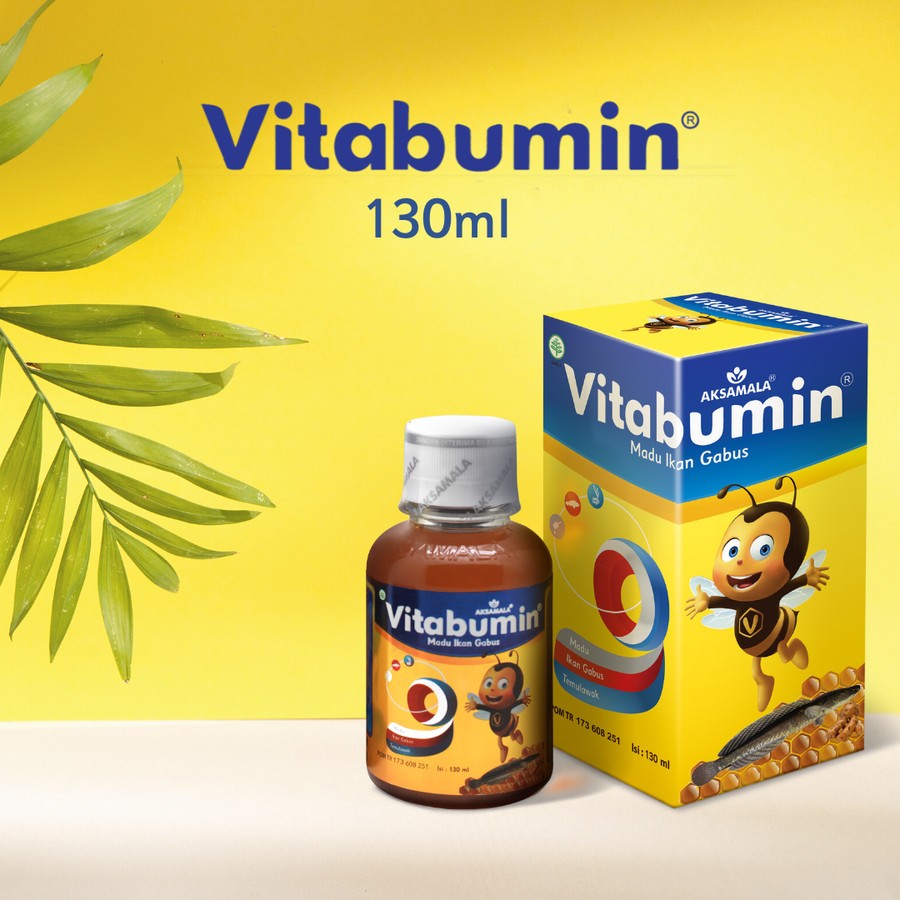 

Vitabumin - Madu Ikan Gabus 130 ml