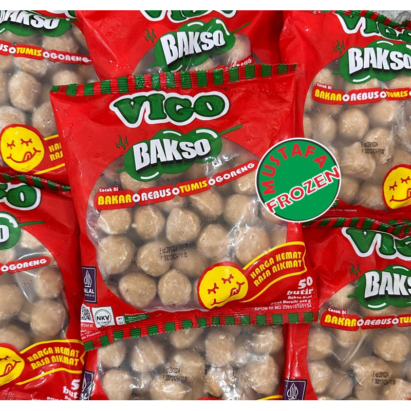 

Vigo Bakso Sapi 500gr