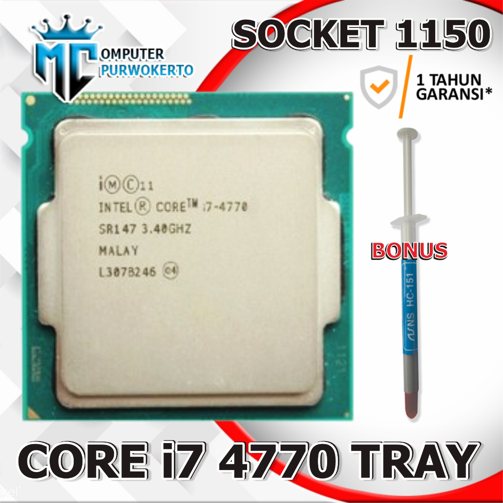 Processor Procesor Intel Core i7 4770 i7 4790 Socket 1150