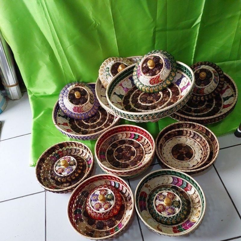 bokor kundangan 30 cm bahan batok kelapa