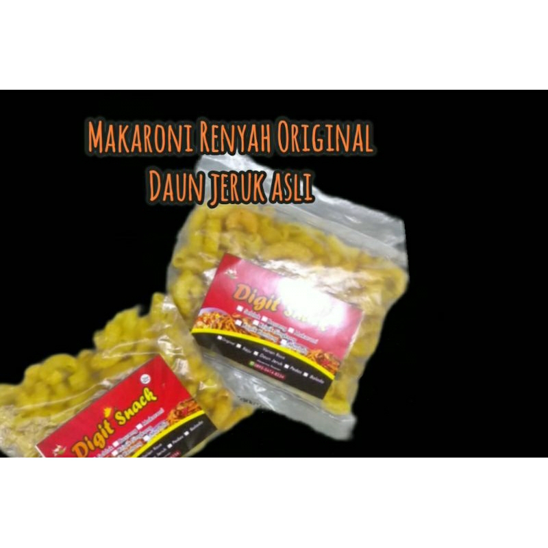 

makaroni renyah viral daun jeruk