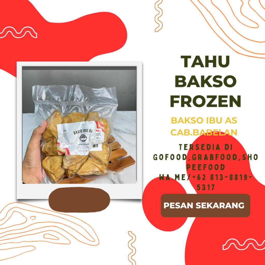 

Tahu Bakso Ibu As (Isi 10) Enak 100% Daging Sapi Homemade "FOODIS FROZEN