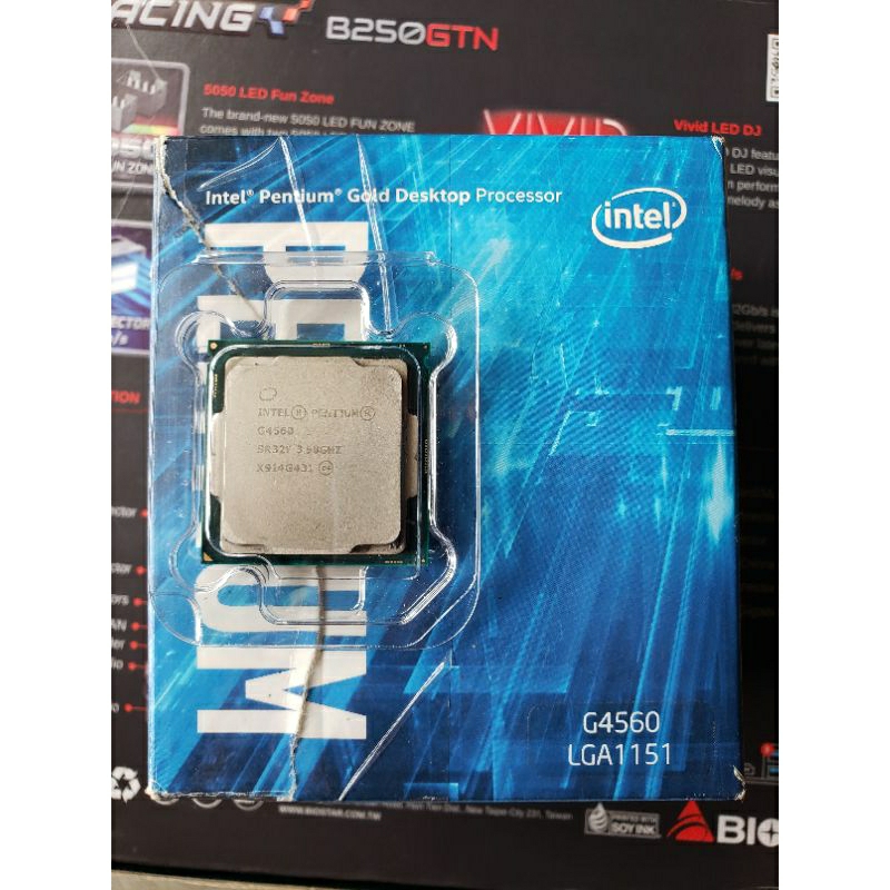 PROSESOR INTEL G4560 + TRAY