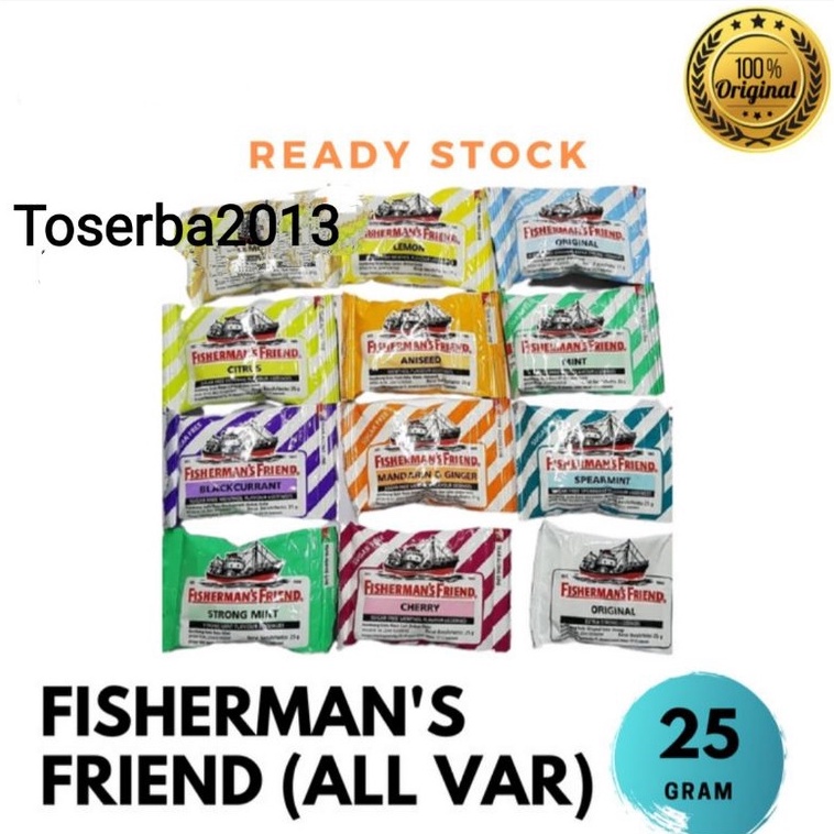 

PROMO ALE Fishermans Friend Sugar Free 25 gr All Variant