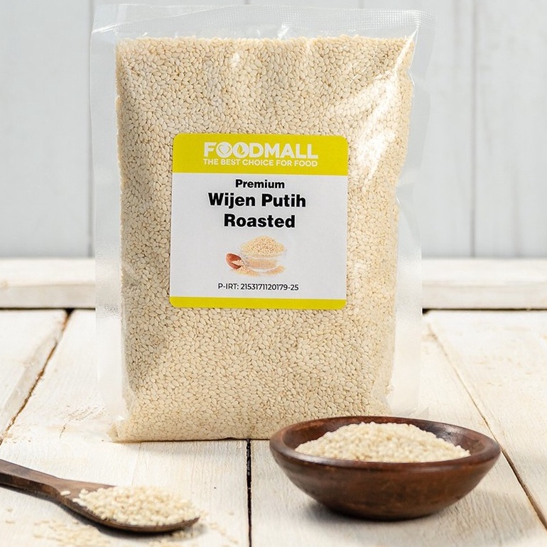 

TERBARU Wijen Putih PANGGANG 25 gram White Sesame Roasted