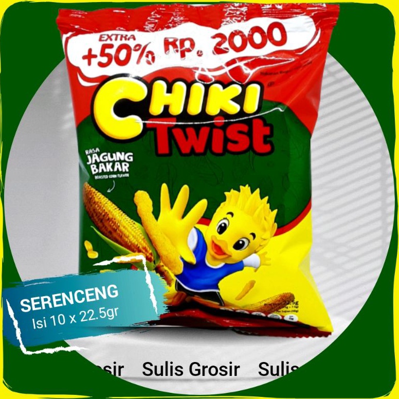 

XPRESS Chiki Twist Jagung Bakar Renceng Isi 1 Pcs