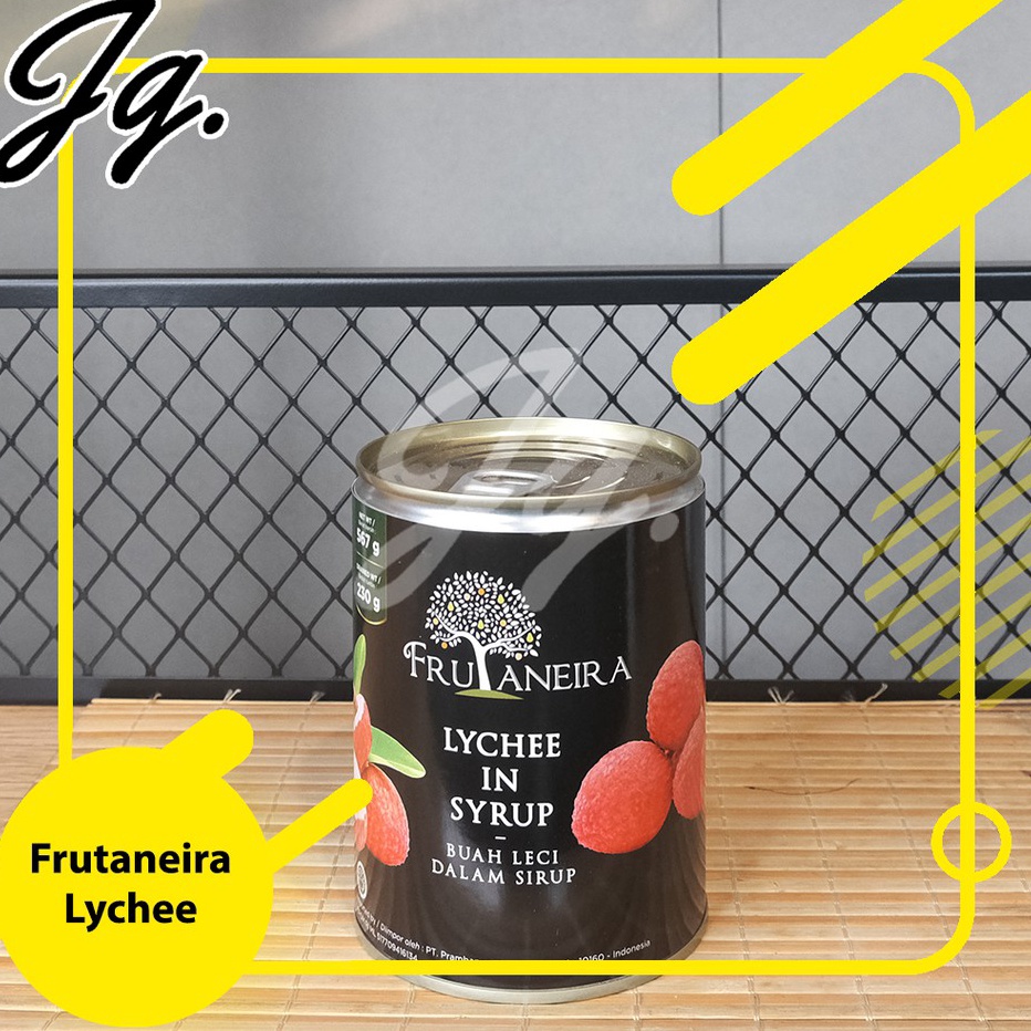 

PALING AMPUH Frutaneira Lychee In Syrup Buah Leci Kaleng 567 gram