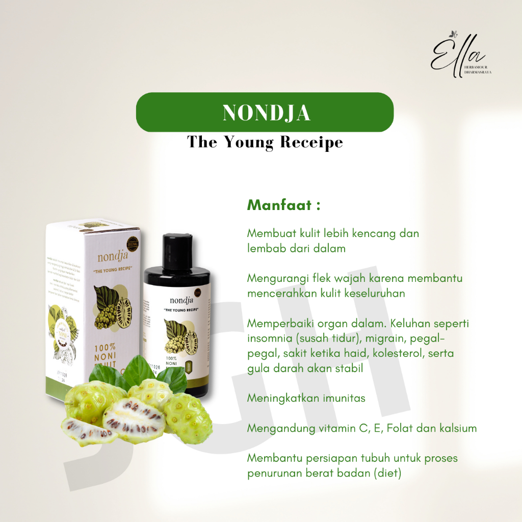 

NONDJA by HERBALOV/Ekstrak mengkudu/noni extract/minuman sehat mengkudu