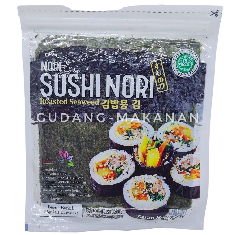 

COD TERMURAH Sushi Nori Halal isi 1 Lembar
