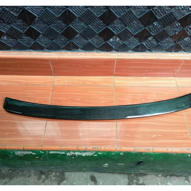 spoiler/ducktail kaca bmw f30 carbon kevlar/carbon fiber