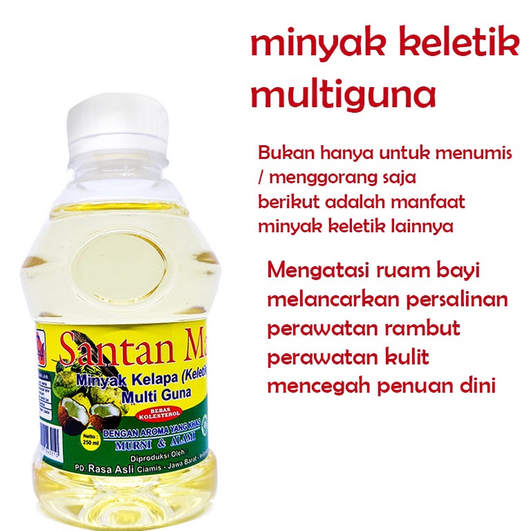 

XPRESS Minyak Klentik santan mas 25 ml Kelapa Murni Asli minyak keletik multiguna 25 ml premium