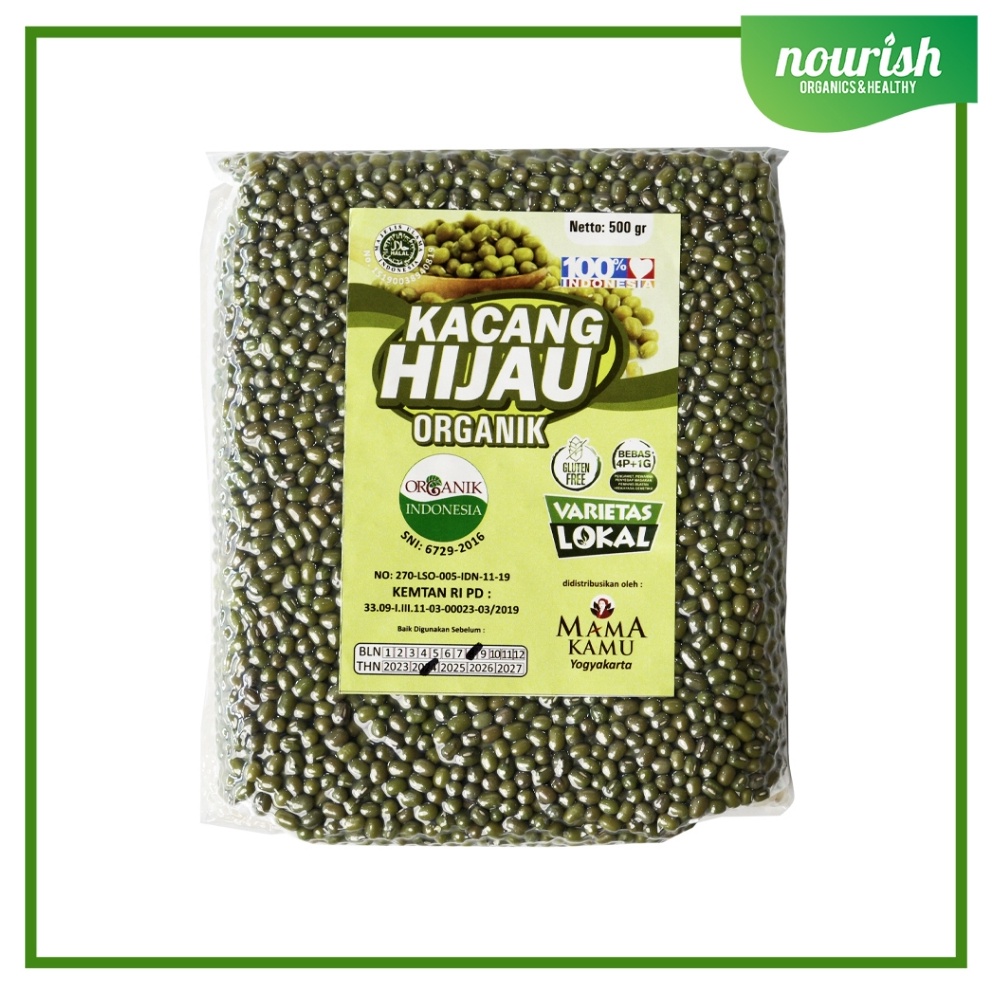 

COD TERMURAH Mama Kamu Kacang Hijau Organik Mung bean 5gr