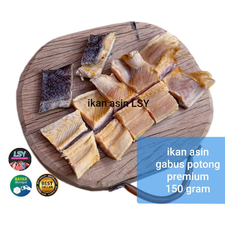 

PROMO ALE ikan asin gabus daging potong premium 15gram