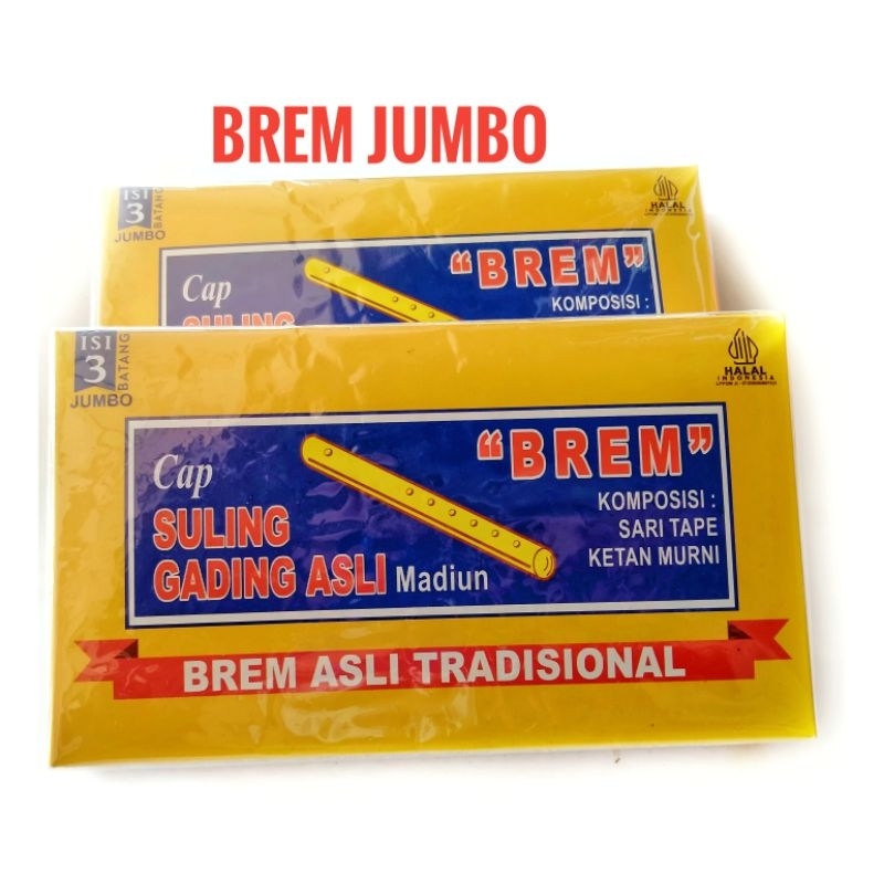 

Brem Suling Gading Jumbo Asli Madiun