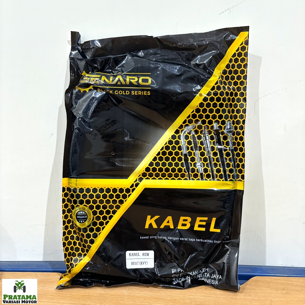 Kabel Rem / Tali Rem Belakang Motor Honda Beat [KVY] GENARO