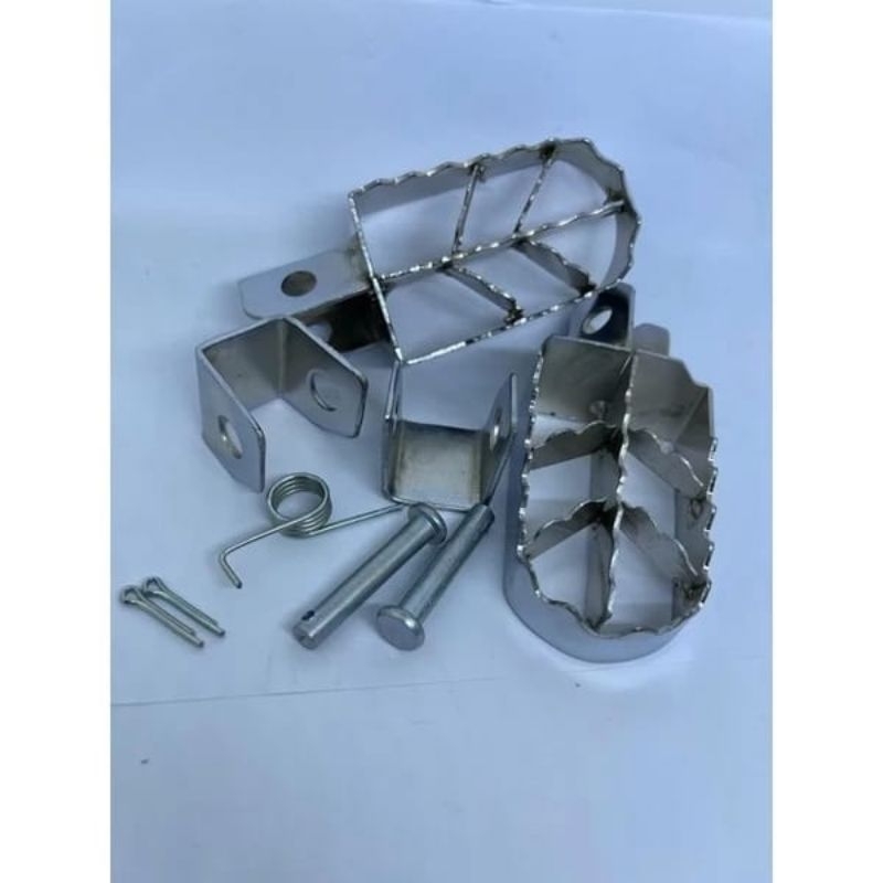STEP DEPAN TRAIL GERIGI BARSTEP BAR STEP MOTOR TRAIL UNIVERSAL FOOTSTEP FOOT PIJAKAN PIJAK KAKI DEPA