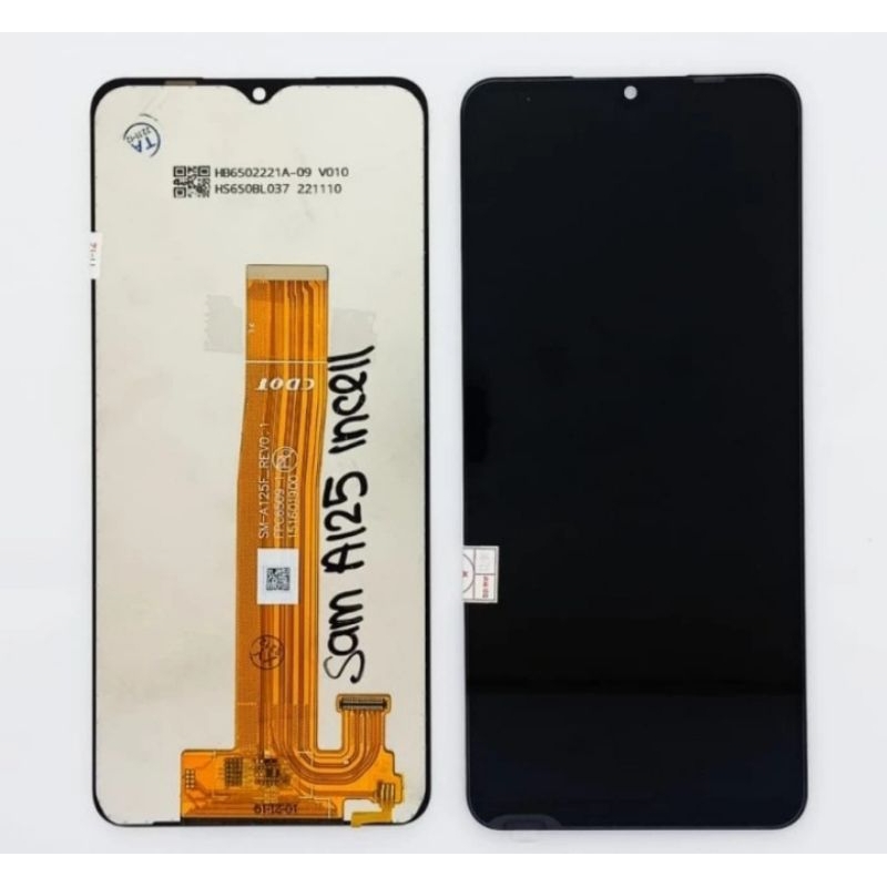 LCD SAMSUNG A125F HITAM ORIGINAL