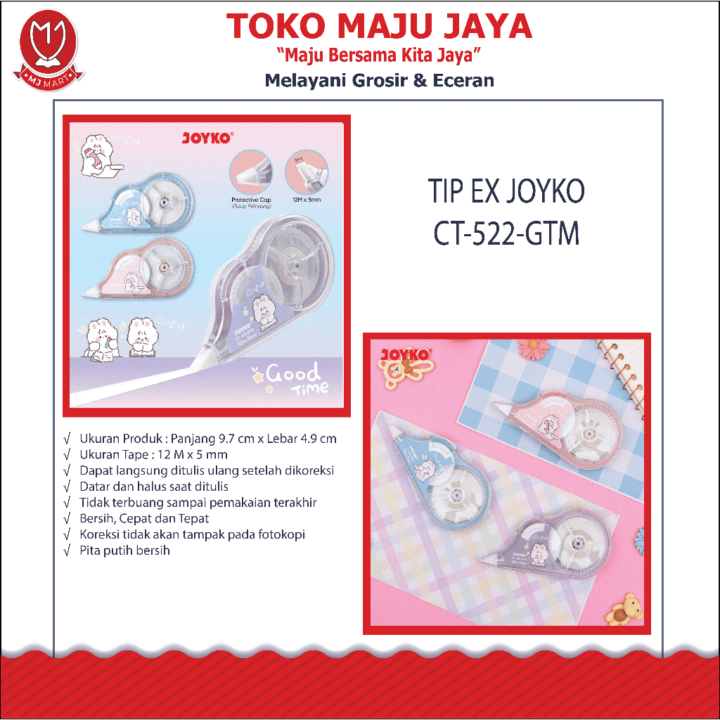 

TIP EX JOYKO CT-522-GTM