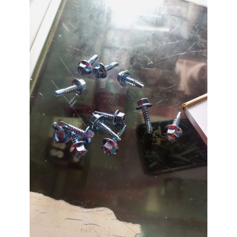 Skrup Baja Ringan 2cm | Harga Satuan Bijian | Sekrup Scrup Paku Bajaringan