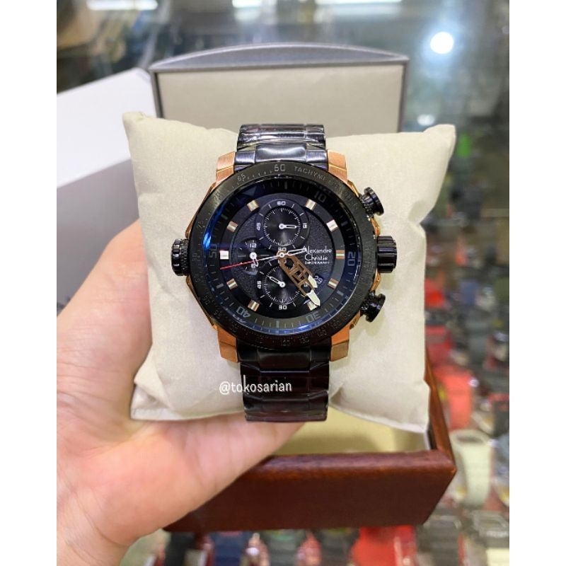 Alexandre Christie Original AC 6565 MC Rantai Sport Untuk Pria Terbaru