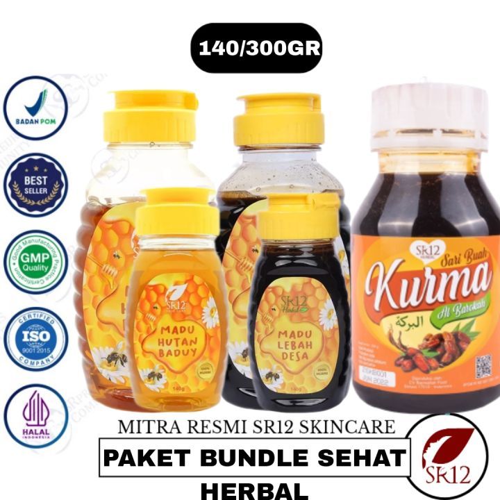 Madu Sari Kurma Asli SR12 untuk Anak Penambah Nafsu Makan dan Daya Tahan Tubuh Sehat - Vitamin Anak 