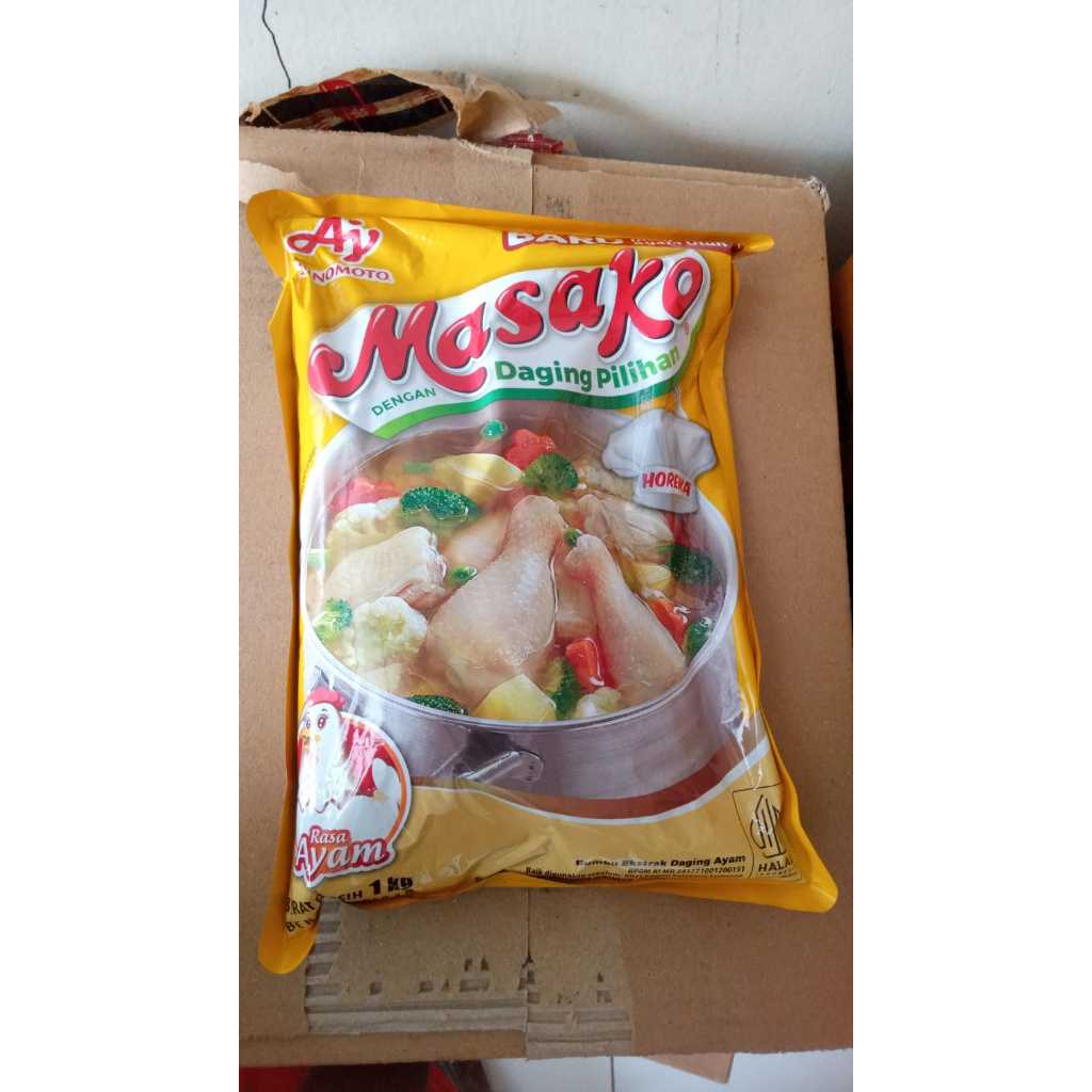 

Nafariz724 Masako Bumbu Kaldu Penyedap Rasa Ayam Kemasan 1 Kg