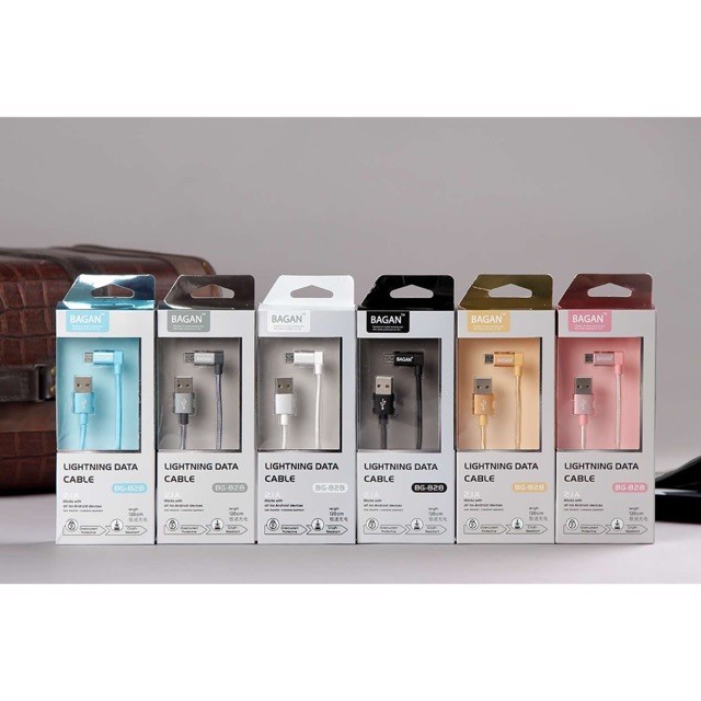 Kabel Bagan BG828 Kabel Data Kabel Cas MICRO USB / LIGHTNING