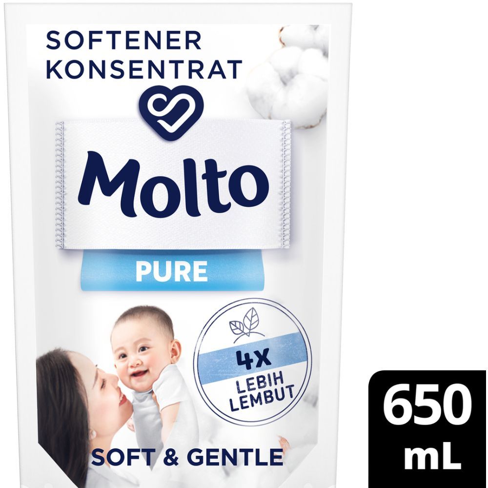 MOLTO PURE PELEMBUT PEWANGI PAKAIAN BAYI 650 ml