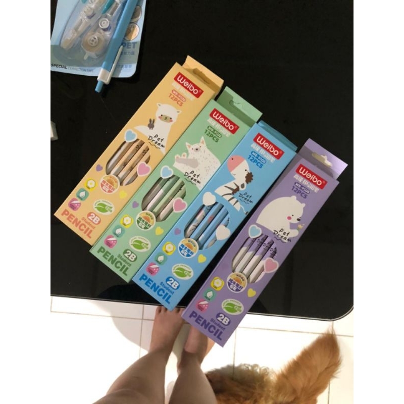 

pensil lucu 2b pensil kayu 2b wooden pencil 2b