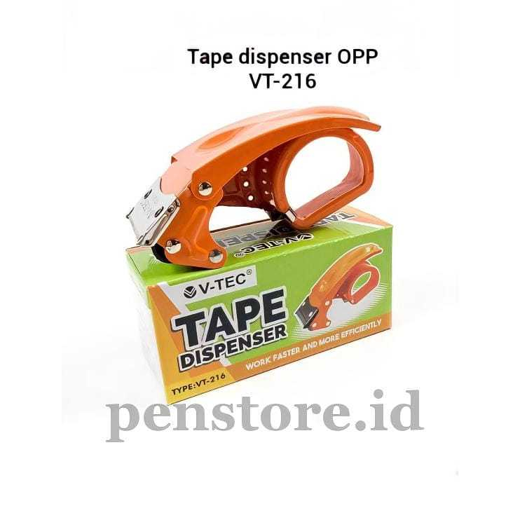 

(pcs) Tape dispenser VT-216 V-TEC besi - Tape cutter packing