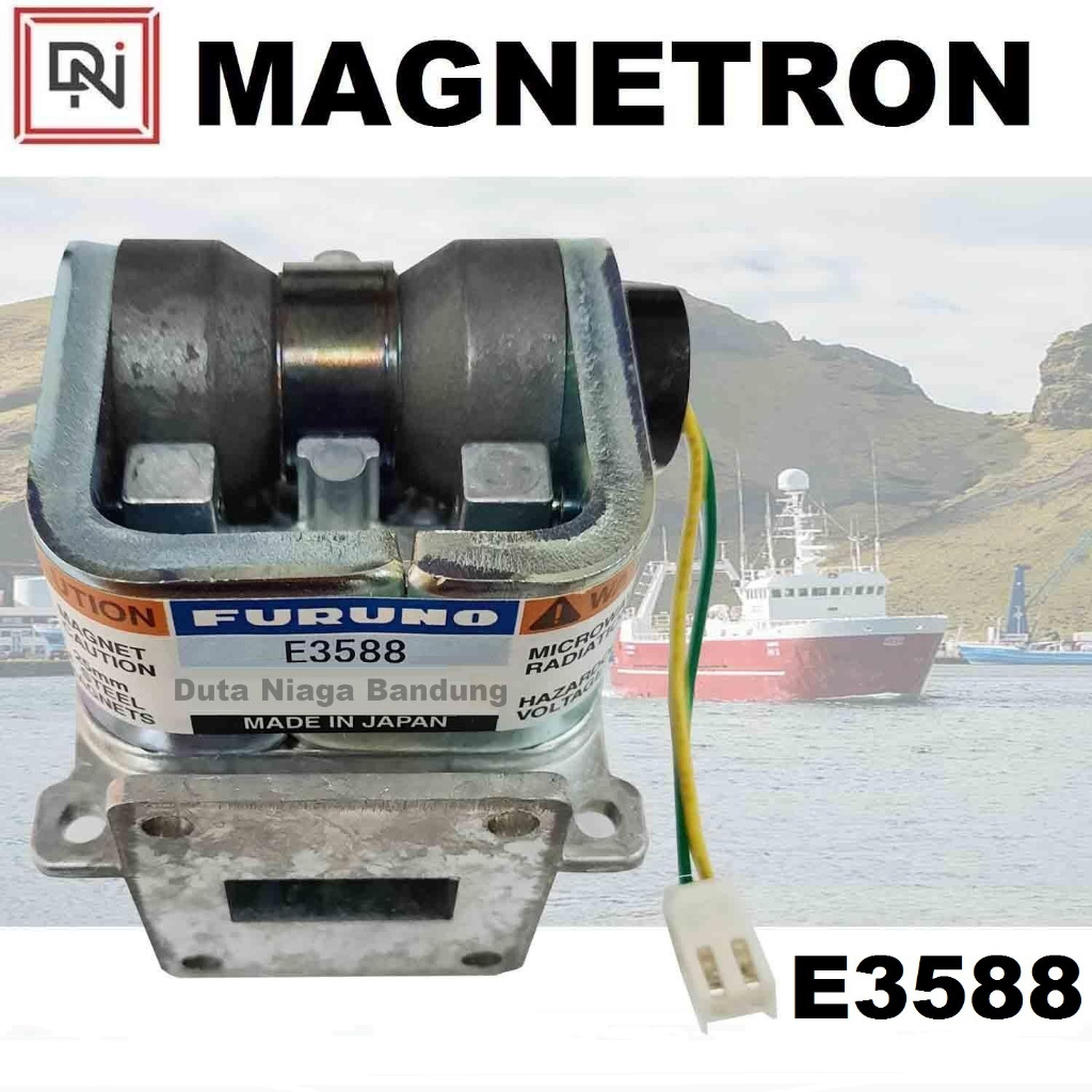 Magnetron E3588 Radar Furuno FR1623 FR1715 FURUNO E3588 / E 3588 MAGNETRON RADAR M1715 Original