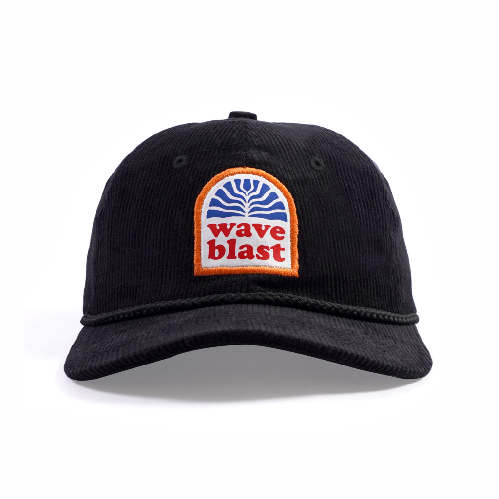 Waveblast Rope Hat - Nalle Corduroy Black