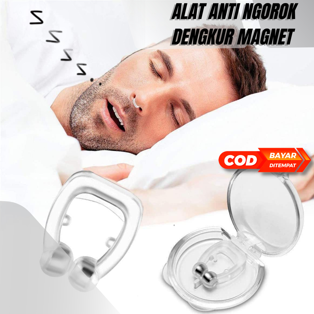 Alat Anti Ngorok Dengkur Saat Tidur Snore Stopper