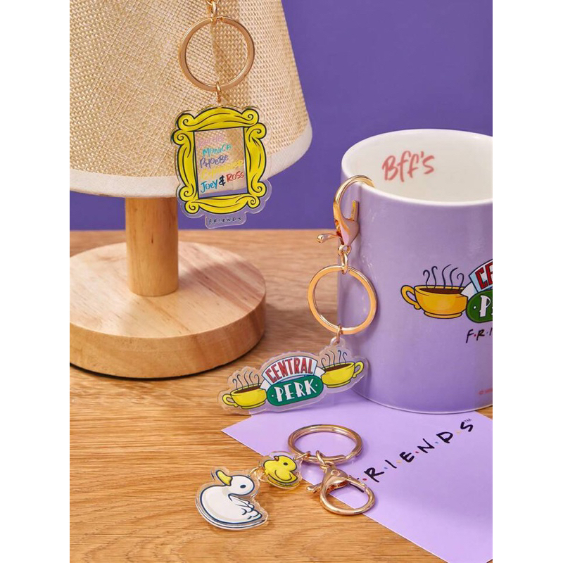FRIENDS KEYRING - GANTUNGAN KUNCI FRIENDS - FRIENDS TELEVISONS - MERCHANDISE FRIENDS