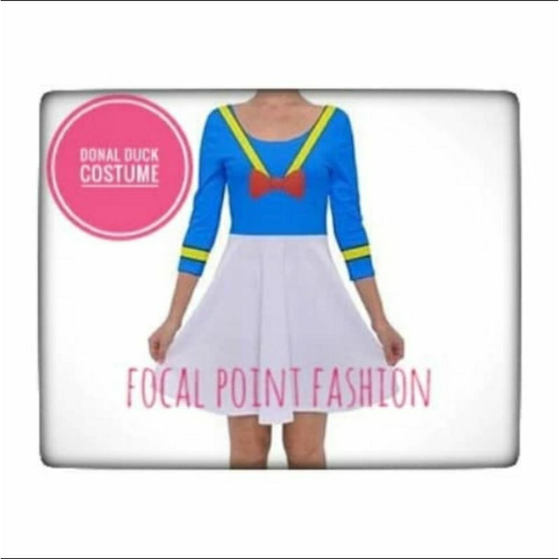 kostum Donald duck wanita dewasa Disney costume