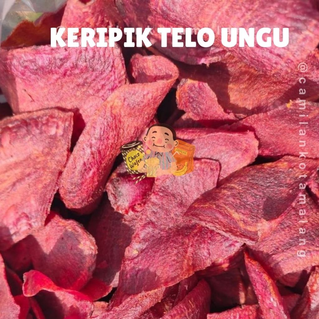 

KERIPIK TELO UNGU 100GR-CURAH