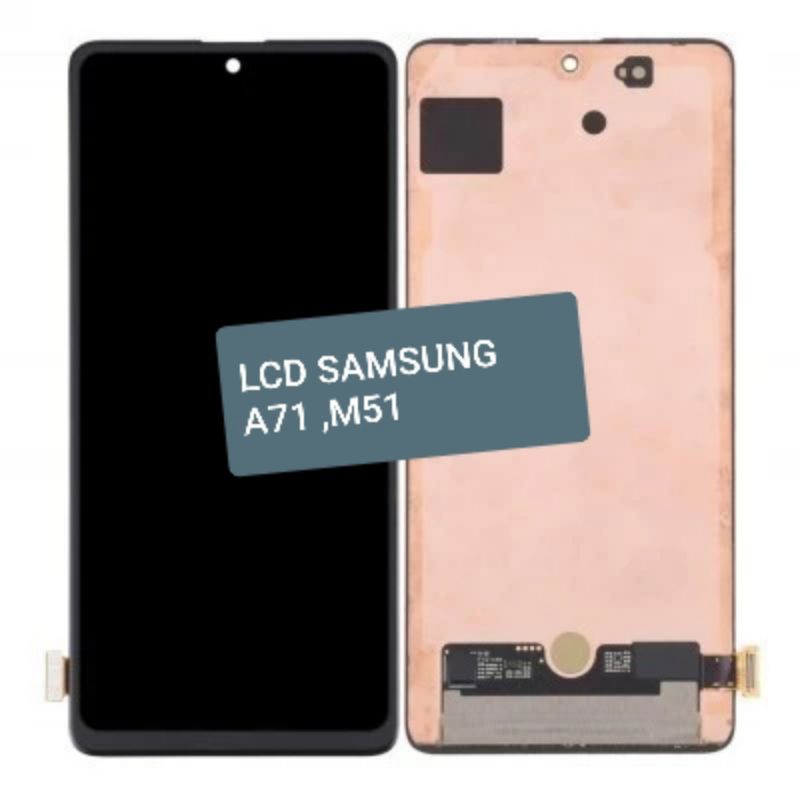 LCD SAMSUNG A71 /M51 FULLSET ORIGINAL