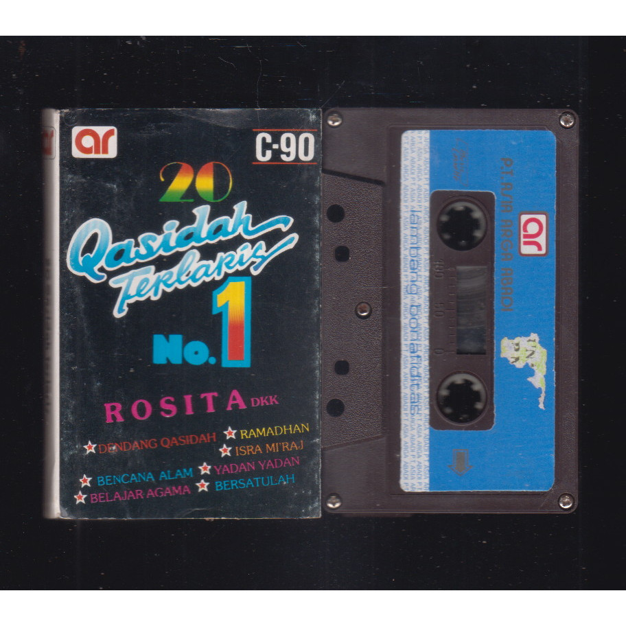 KASET 20 QASIDAH TERLARIS NO. 1 ROSITA DKK