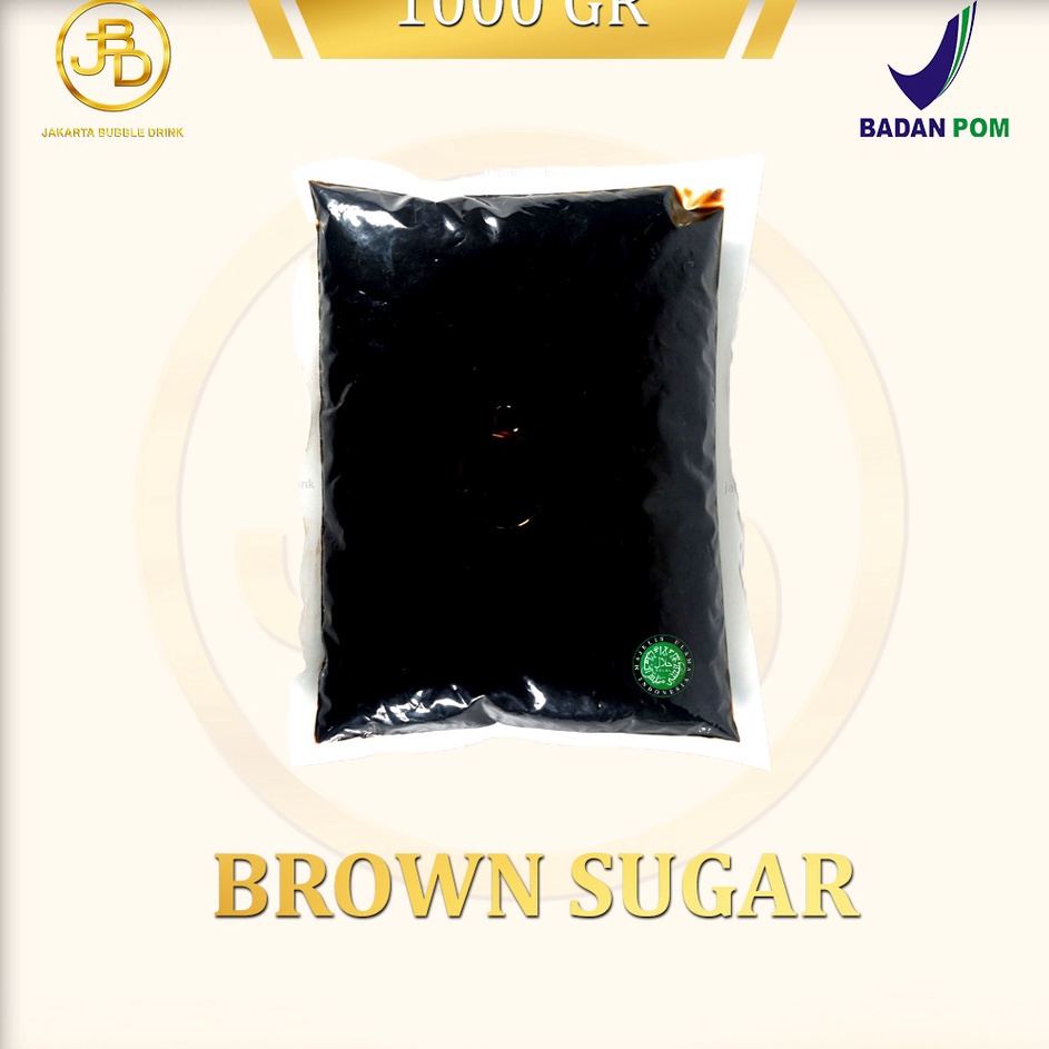 

Dijamin Ori Brown Sugar Syrup Liquid Kemasan 1 Kg