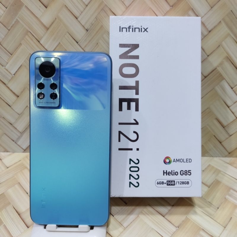 Infinix Note 12i 6/128GB ( 6GB+5GB/128GB ) Handphone second fullset original bergaransi