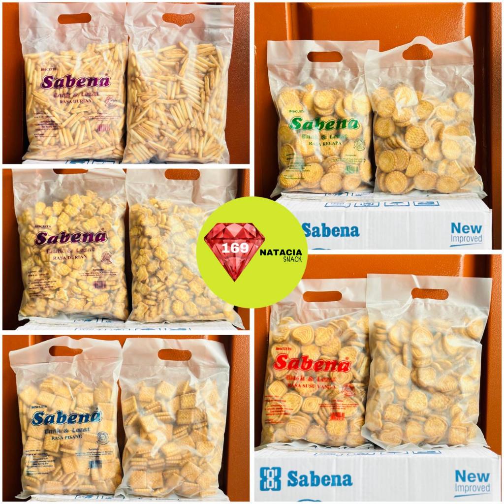 

[PACK][400 GR] SABENA BISKUIT PACK / SABENA BISKUIT DURIAN / SABENA BISKUIT KELAPA / SABENA BISKUIT SUSU VANILA / SABENA BISKUIT PISANG / SABENA STIK DURIAN