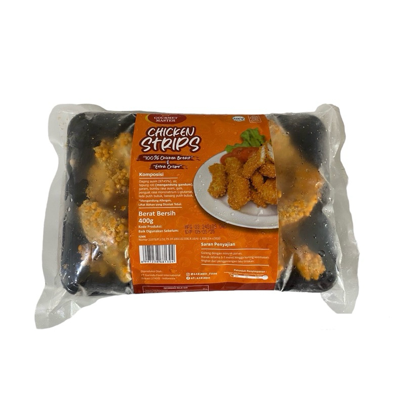 

Chicken Strip Gourmet 400gr