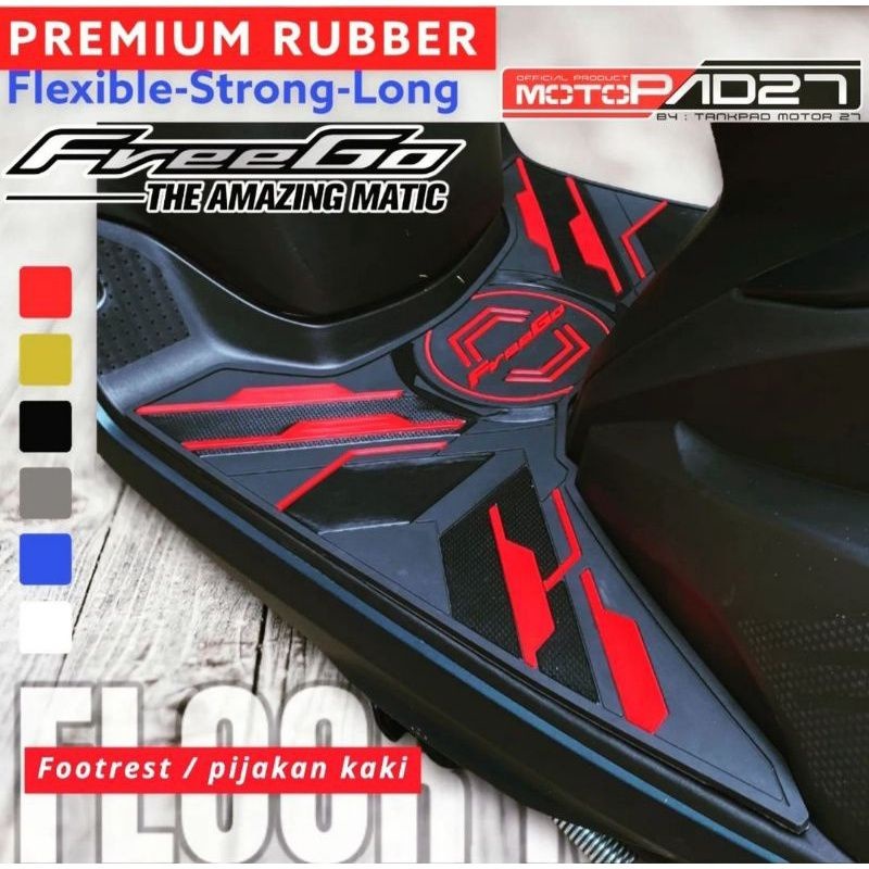 Karpet freego footrest new freego karpet pijakan yamaha Freego