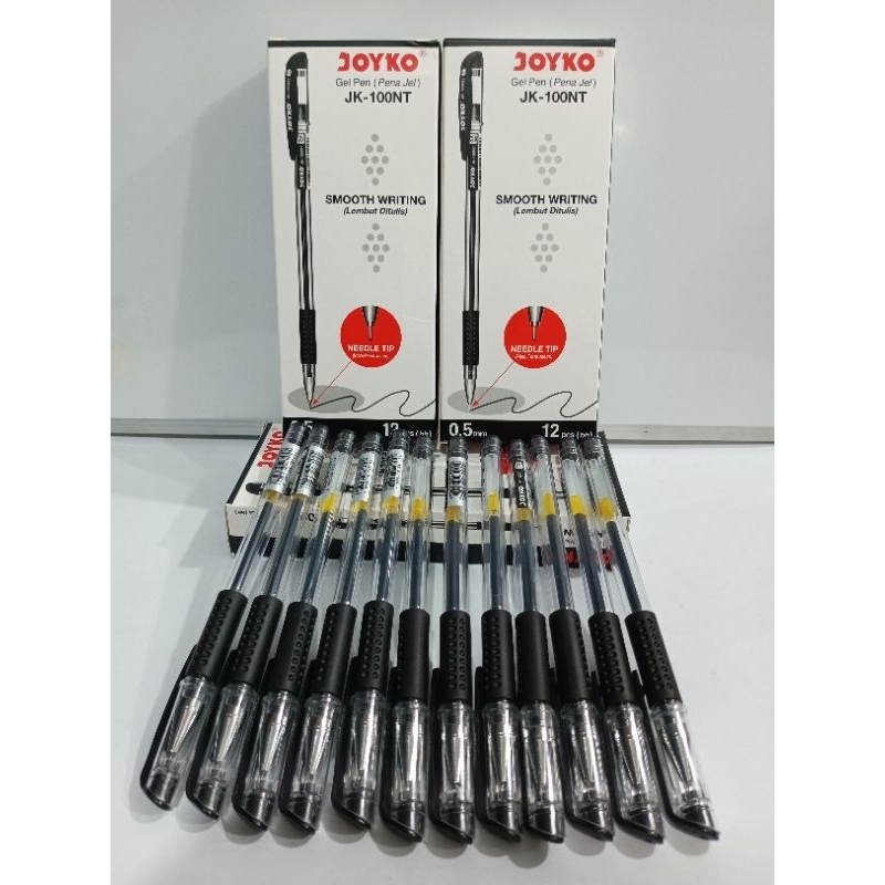 

pulplen Gel joyko hitam 1pak 0,5mm JK-100