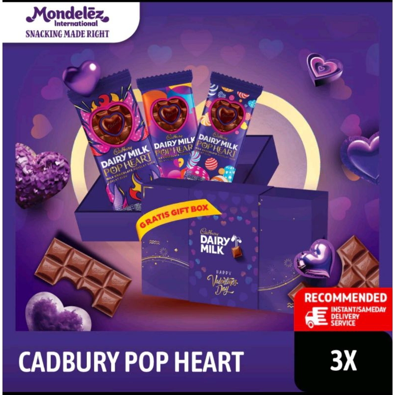 

Pop Heart special valentine 150 gr x3 (Exclusive GiftBox Edition)