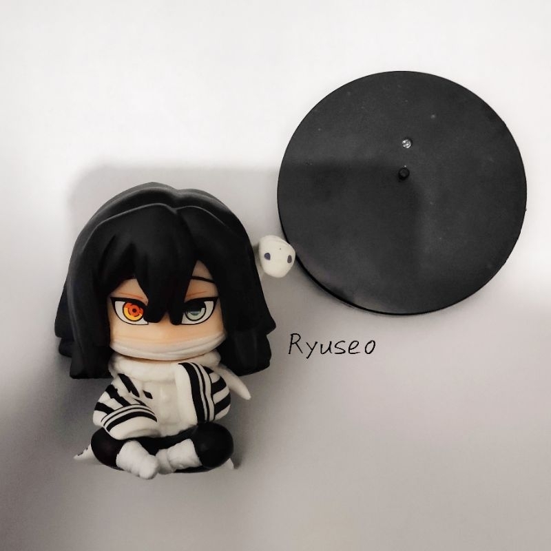 {READY} Mini Figure Anime Lookup Demon Slayer - Obanai Iguro kimetsu no yaiba rukappu made in china 