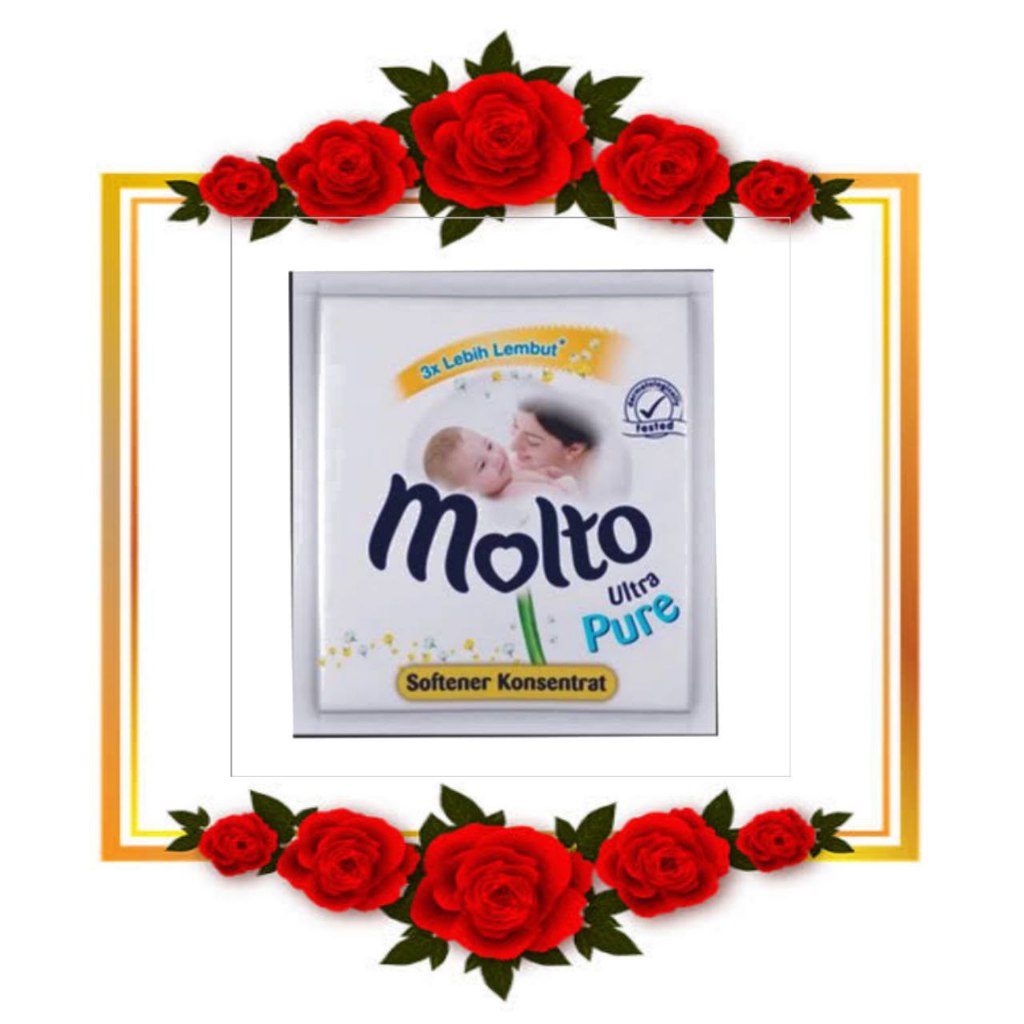 molto putih pelembut pakaian sachet 1pax 1000